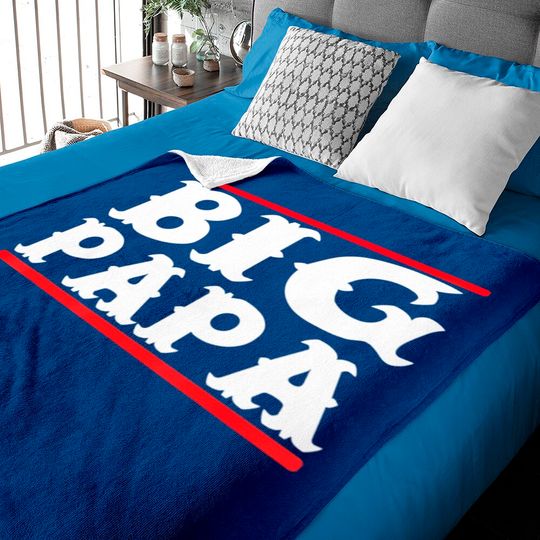 Discover Funny Big Papa Big Daddy Fathers Day Baby Blanket Baby Blankets