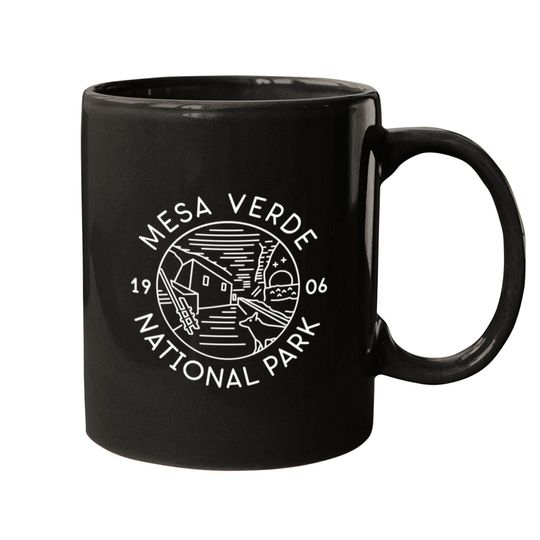 Discover Mesa Verde National Park 1906 Colorado Mugs