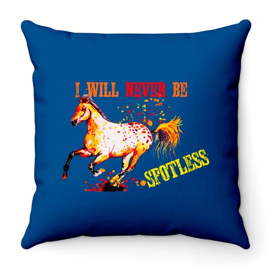 Discover Appaloosa Horse Throw Pillows