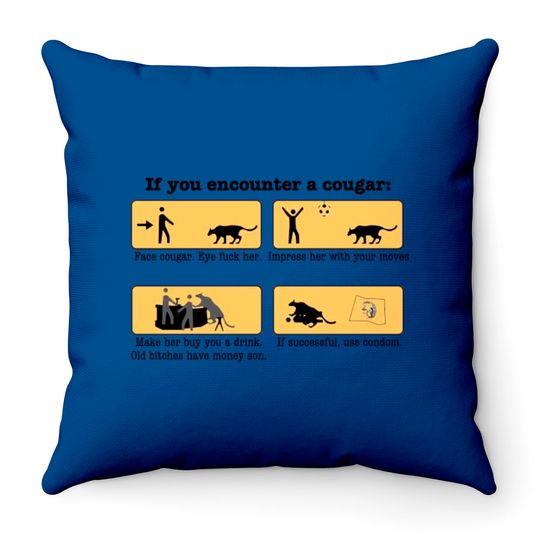 Discover DIY Cougar Hunting Throw Pillows