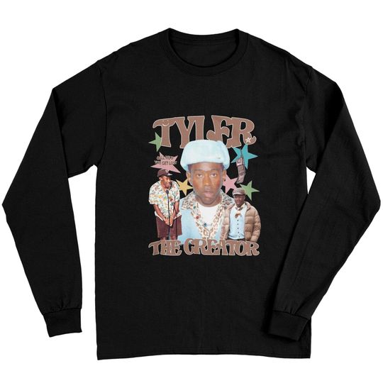 Discover Tyler The Creator Unisex Long Sleeves, Vintage Bootleg Graphic Tee
