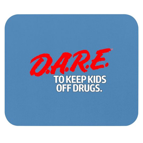 Discover D.A.R.E. (Dare) Vintage 90's Logo Mouse Pads