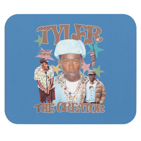 Discover Tyler The Creator Unisex Mouse Pads, Vintage Bootleg Graphic Mouse Pad