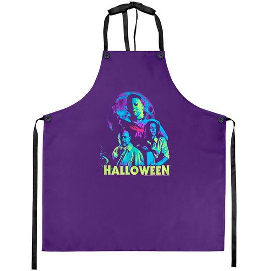 Discover Michael Myers Horror Movie Dr. Loomis Laurie Aprons