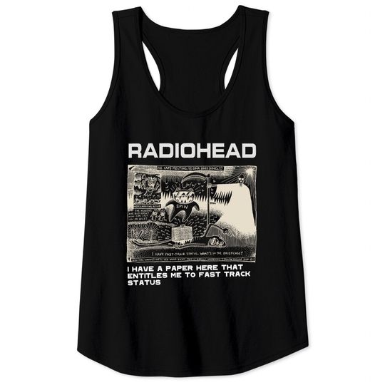Discover Radiohead Tank Tops