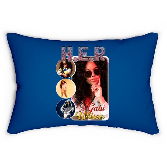 Discover H.E.R Gabriella Wilson Lumbar Pillows