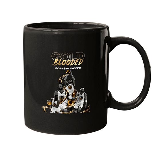 Discover Gold Blooded Mugs, Warriors Gold Blooded Mugs