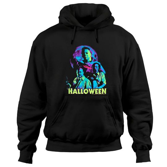 Discover Michael Myers Horror Movie Dr. Loomis Laurie Hoodies
