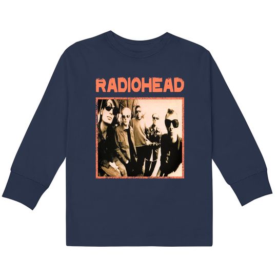 Discover Radiohead Group Shirt Prtin Art  Kids Long Sleeve T-Shirts