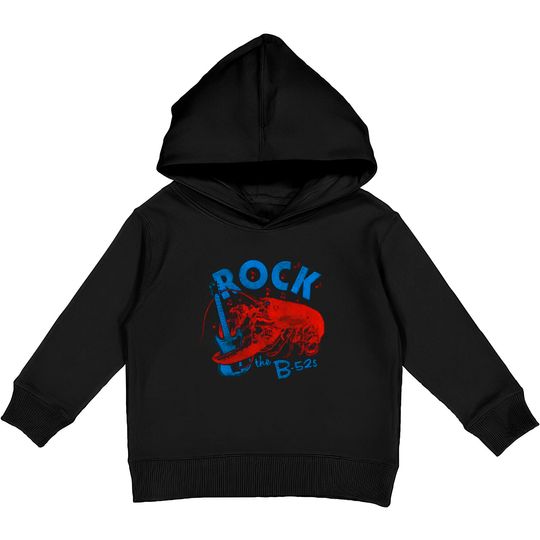 Discover The B-52's Rock Lobster White Kids Pullover Hoodies