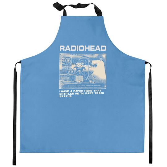 Discover Radiohead Kitchen Aprons