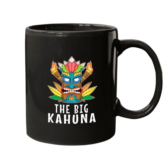 Discover Awesome The Big Kahuna Tiki Gift Print Hawaiian