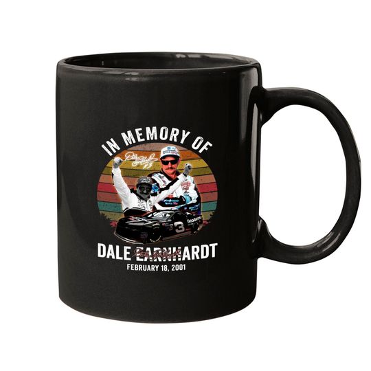 Discover In Memory Of Dale Earnhardt Signature Mugs, Dale Earnhardt Mug Fan Gifts, Dale Earnhardt Number 3 Mug, Dale Earnhardt Vintage Mug