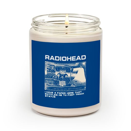 Discover Radiohead Scented Candles