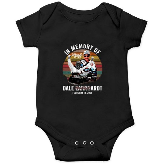 Discover In Memory Of Dale Earnhardt Signature Onesies, Dale Earnhardt Onesies Fan Gifts, Dale Earnhardt Number 3 Onesies, Dale Earnhardt Vintage Onesies