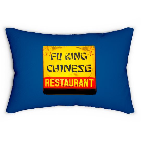 Discover Fu King Chinese Restaurant Lumbar Pillows