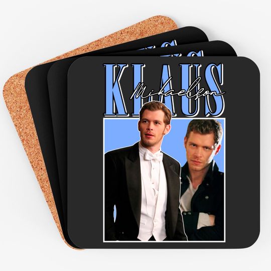 Discover Klaus Mikaelson 90s Vintage Coaster