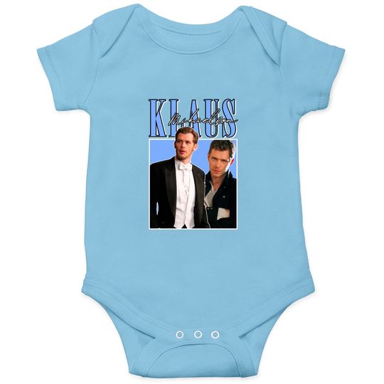 Discover Klaus Mikaelson 90s Vintage Onesies