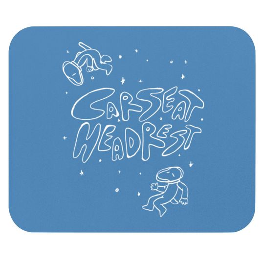 Discover car seat head rest merch Mouse Pads