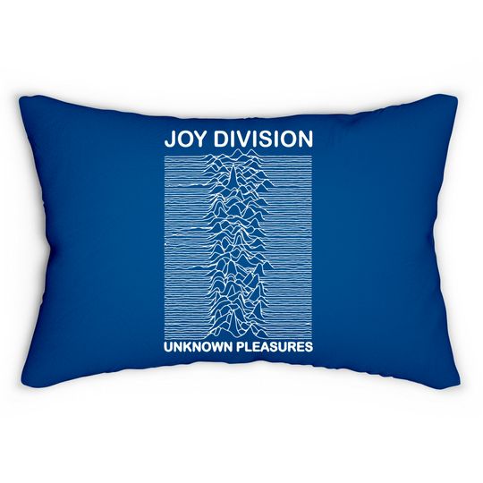 Discover Joy division unknown pleasures Lumbar Pillow Lumbar Pillows