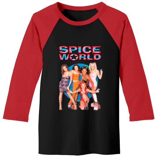 Discover Spice Girls World Tour  Baseball Tees