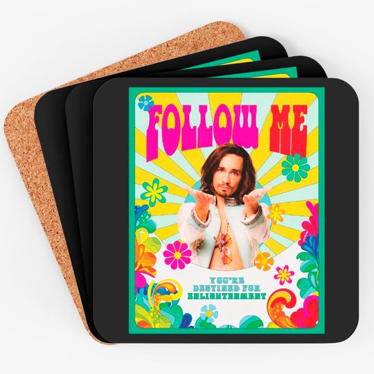 Discover Follow Me Klaus Hargreeves Coasters - Destiny's Children | Klaus cult | Robert Sheehan | Umbrella Academy Coasters