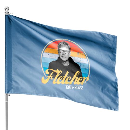 Discover RIP Andy Fletcher House Flags, Andy Fletcher Depeche Mode Founding Member