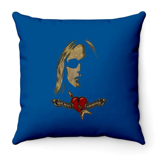 Discover Tom Petty & The Heartbreakers Ladies Throw Pillows: Shades  Logo