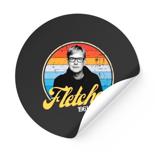 Discover RIP Andy Fletcher Stickers, Andy Fletcher Depeche Mode Founding Member