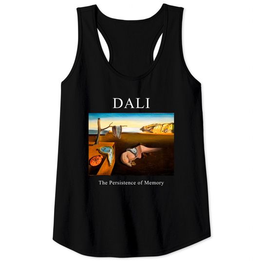 Discover Dali The Persistence of Memory Shirt -art shirt,art clothing,aesthetic shirt,aesthetic clothing,salvador dali shirt,dali tshirt,dali Tank Tops