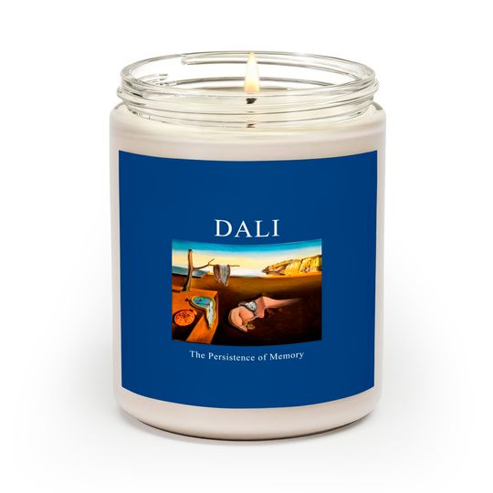 Discover Dali The Persistence of Memory Scented Candle -art Scented Candle,art clothing,aesthetic Scented Candle,aesthetic clothing,salvador dali Scented Candle,dali Scented Candle,dali Scented Candles