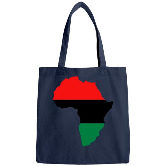 Discover Red, Black & Green Africa Flag Bags