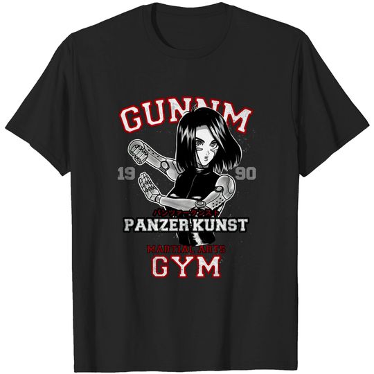 Discover GUNNM GYM - Alita Battle Angel - T-Shirt