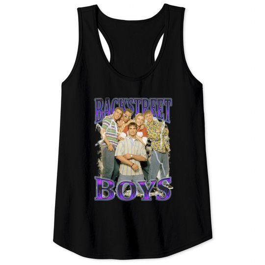 Discover Backstreet Boys Tank Tops, Vintage 90s Music Tank Tops
