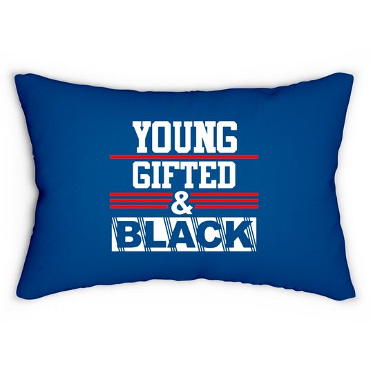 Discover Young Gifted & Black Juneteenth History Month Lumbar Pillows