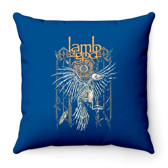 Discover Lamb of God Band Throw Pillows