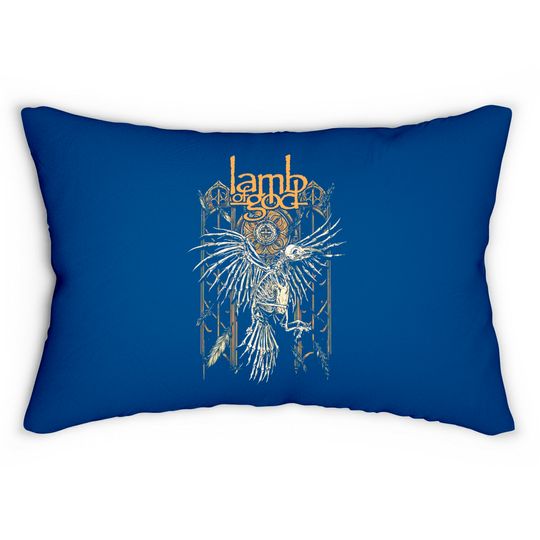Discover Lamb of God Band Lumbar Pillows