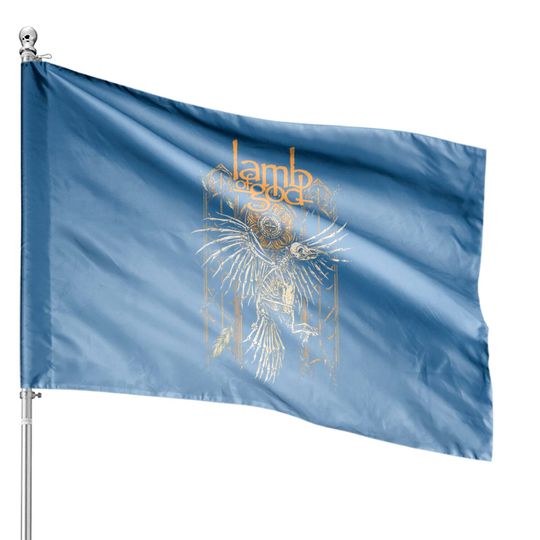 Discover Lamb of God Band House Flags
