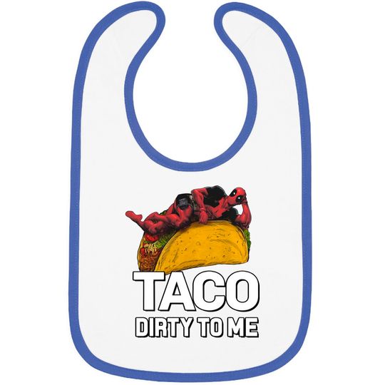 Discover Marvel Deadpool Taco Dirty to Me Racerback Bibs