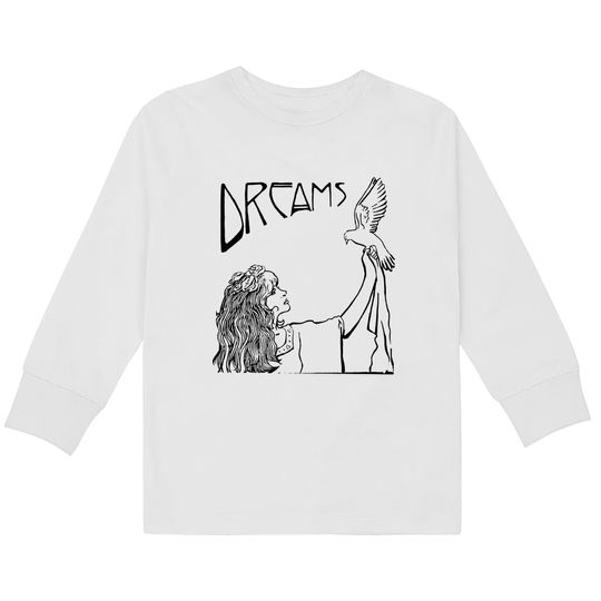 Discover Stevie Nicks Dreams Art Nouveau Style Fleetwood Mac  Kids Long Sleeve T-Shirts