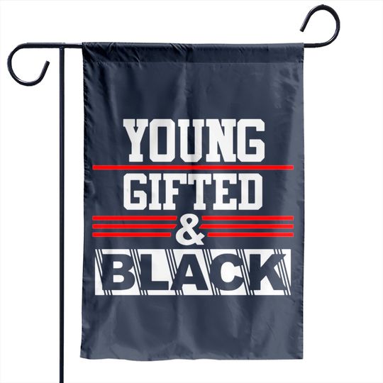 Discover Young Gifted & Black Juneteenth History Month Garden Flags