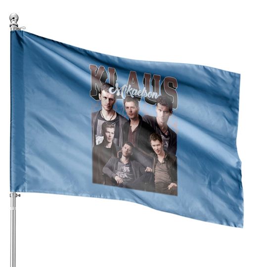 Discover Klaus Mikaelson House Flag The TV Series vintage 90's Trending House Flag House Flags