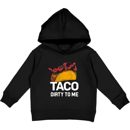 Discover Marvel Deadpool Taco Dirty to Me Racerback Kids Pullover Hoodies