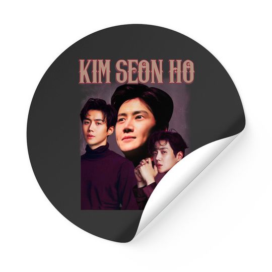 Discover Vintage Kim Seon Ho Sticker Merchandise Bootleg Movie Television Series South Korean Stickers ClassicRetro Graphic Unisex Sweatshirt Hoodie NZ89