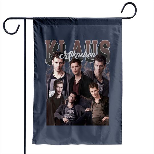 Discover Klaus Mikaelson Garden Flag The TV Series vintage 90's Trending Garden Flag Garden Flags