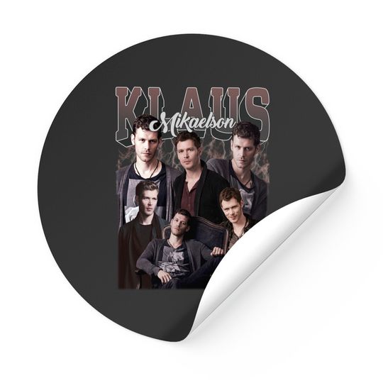 Discover Klaus Mikaelson Sticker The TV Series vintage 90's Trending Sticker Stickers