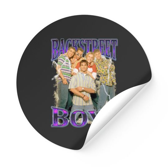 Discover Backstreet Boys Stickers, Vintage 90s Music Stickers