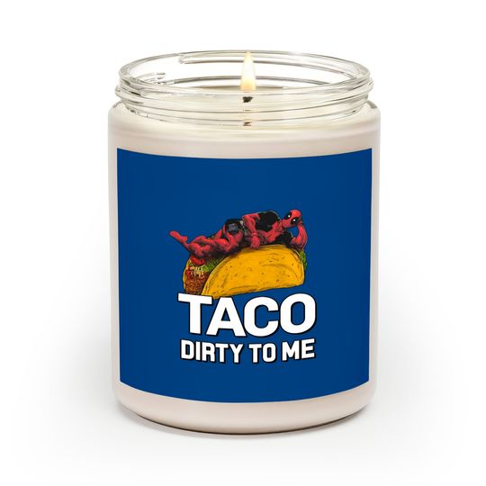 Discover Marvel Deadpool Taco Dirty to Me Racerback Scented Candles