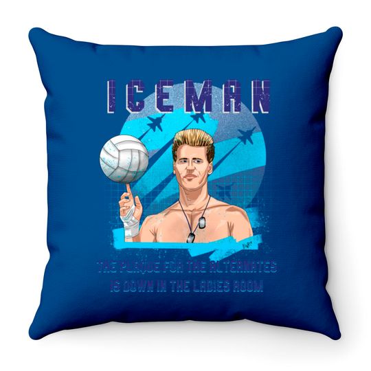 Discover Iceman - Top Gun Volleyball - Throw Pillows