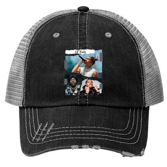 Discover Lil baby Trucker Hats Lil baby vintage Trucker Hats,Lil baby 90s Trucker Hats